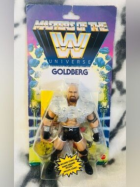 WWE Masters of the Universe Goldberg 5.5” Action Figure (2021) by Mattel -NWT